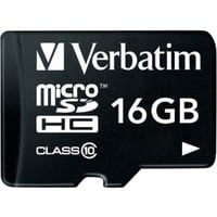 Premium mémoire flash 16 Go MicroSDHC Classe 10, Carte mémoire