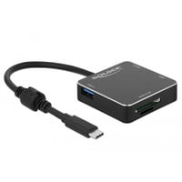 64045 hub & concentrateur USB 3.2 Gen 1 (3.1 Gen 1) Type-A 5000 Mbit/s Noir, Hub USB en oferta