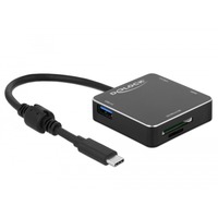 64045 hub & concentrateur USB 3.2 Gen 1 (3.1 Gen 1) Type-A 5000 Mbit/s Noir, Hub USB