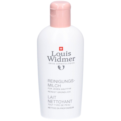 Louis Widmer Lait Nettoyant sans parfum