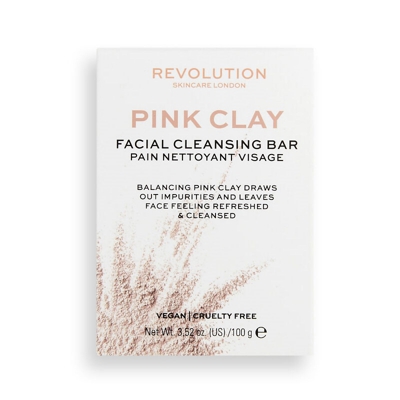 Revolution Skincare Pink Clay Cleansing Bar