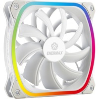 SquA RGB Boitier PC Refroidisseur 12 cm Blanc, Ventilateur de boîtier