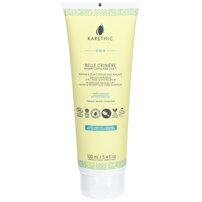 Karethic Belle Crinière 2-en-1 Baume Capillaire Bio