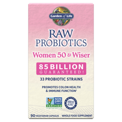 Raw Microbiomes pour les femmes de 50 et + - Rafraîchissant - 90 gélules características