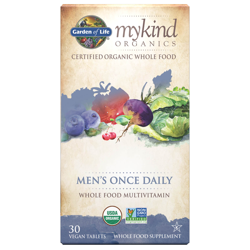 Once Daily pour hommes de mykind Organics - 30 comprimés en oferta