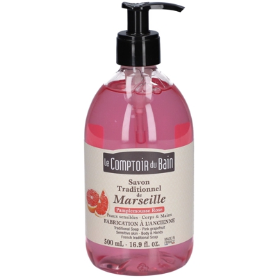 Le Comptoir Du Bain Savon Traditionnel De Marseille Pamplemousse Rose