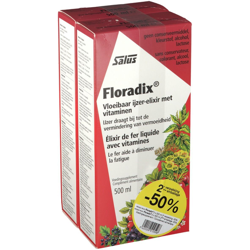 Salus Floradix® Élixier de fer liquide características