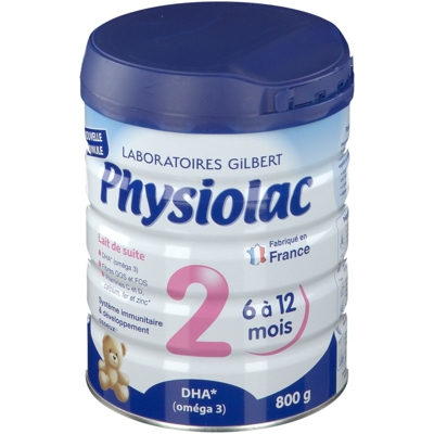 Physiolac Bio Lait de suite 2ème âge