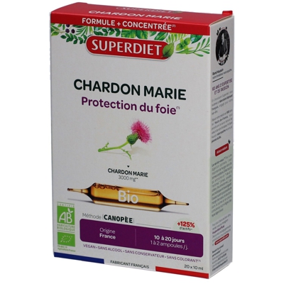 Super Diet Chardon Marie Bio Ampoule