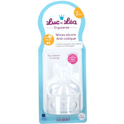 Luc et Léa Tétine ergosense débit moyen