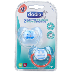 dodie® Sucettes physiologiques +6 mois 'Amour' avec anneau (Couleur non sélectionnable) en oferta