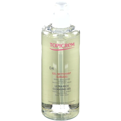 Topicrem DA Gel Nettoyant Surgras Visage & Corps