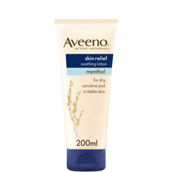 Lotion apaisante hydratante au Menthol Aveeno 200 ml características