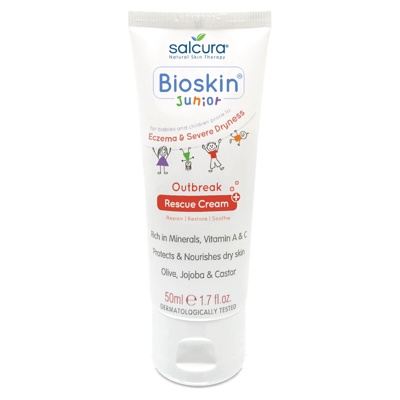 Crème Réparatrice Éruption Cutanée pour Enfants Bioskin Salcura (50 ml)