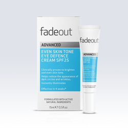 Fade Out Advanced Even Skin Tone Eye Defence Cream 15ml características