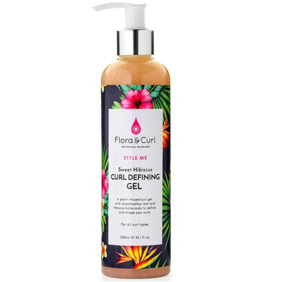 Flora & Curl Sweet Hibiscus Curl Defining Gel 300ml