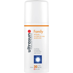Ultrasun Famille SPF 30 - Super Sensible (150ml) et Ultrasun Après-soleil precio