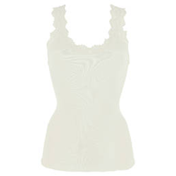 OSCALITO débardeur décolleté dentelle en soie Dali precio