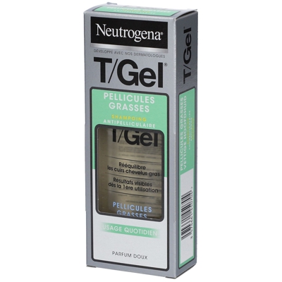Neutrogena® T/Gel® Shampoing Pellicules Grasses 250 ml