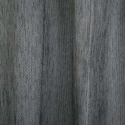 Tissu voile lignes grises grande largeur