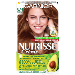 Garnier Nutrisse Permanent Hair Dye (Various Shades) - 6.41 Natural Copper precio