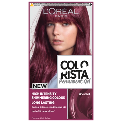 L'Oréal Paris Colorista Permanent Gel Hair Dye (Various Shades) - Voilet Purple