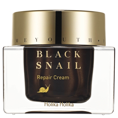 Crème Réparatrice Jeunesse Retrouvée à l'Escargot Noir Black Snail Holika Holika