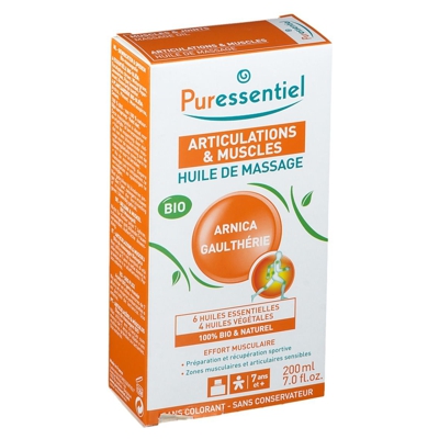 Puressentiel Articulations Huile de Massage Arnica Bio