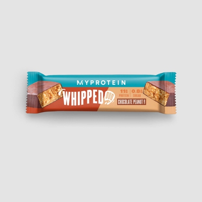 Whipped Duo - Barre protéinée gourmande - 12 x 56g - Chocolat-Cacahuète