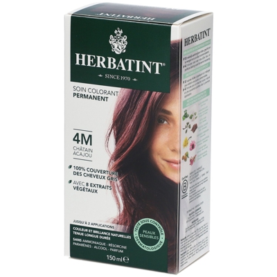 Herbatint Soin Colorant Permanent Châtain Acajou 4M