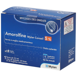 Amorolfine Mylan Conseil 5 % precio