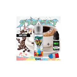 E liquide 60 ml - Café - 3mg Street Vap Flacon 50 ml + booster 10 ml características