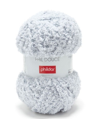Fil à tricoter Douce gris clair