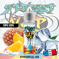 E liquide Pineapple ice - 50ml - Street Vap características