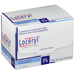 Locéryl® amorolfine 5 % características