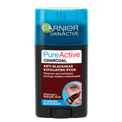 Garnier Pure Active Charcoal Anti-Blackhead Exfoliating Stick 50ml características