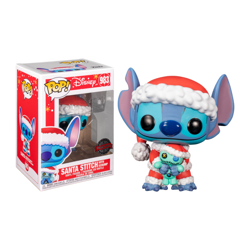 SANTA STITCH WITH SCRUMP / LILO ET STITCH / FIGURINE FUNKO POP / EXCLUSIVE SPECIAL EDITION características