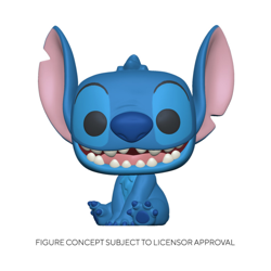 SMILING SEATED STITCH SUPER OVERSIZED / LILO ET STITCH / FIGURINE FUNKO POP características