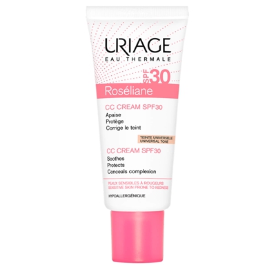 Crème CC Anti-Rougeurs SPF30 Uriage Roséliane (40ml)