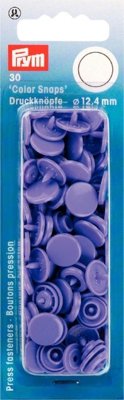 Boutons pression color snaps lilas 12,4 mm