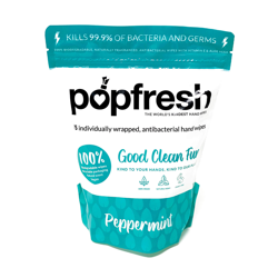 Popband London Popfresh Peppermint Sanitizing Wipes 25g precio