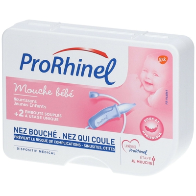 ProRhinel® mouche-bébé et embouts jetables souples