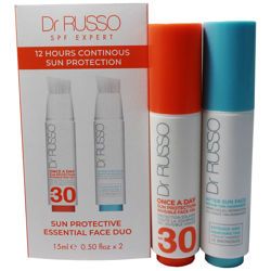 Dr. Russo Sun Essential SPF30 Face Gel and After Sun Face Repair Duo precio