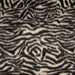 Tissu fausse fourrure peau de bête écru características