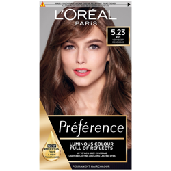 L'Oréal Paris Préférence Infinia Hair Dye (Various Shades) - 5.23 Chocolate Rose Gold Brown en oferta