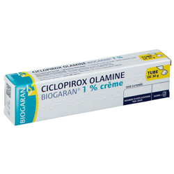 Ciclopirox Olamine 1% crème Biogaran® precio