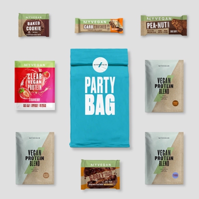 Sac de fête d'anniversaire végétalien