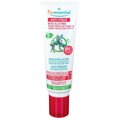 Puressentiel Anti-Pique Spray Répulsif Famille Zones Tempérées