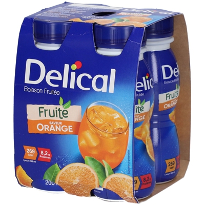 Delical Boisson fruitée Orange