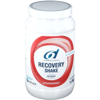 6D Sports Nutrition Recovery Shake Fraise